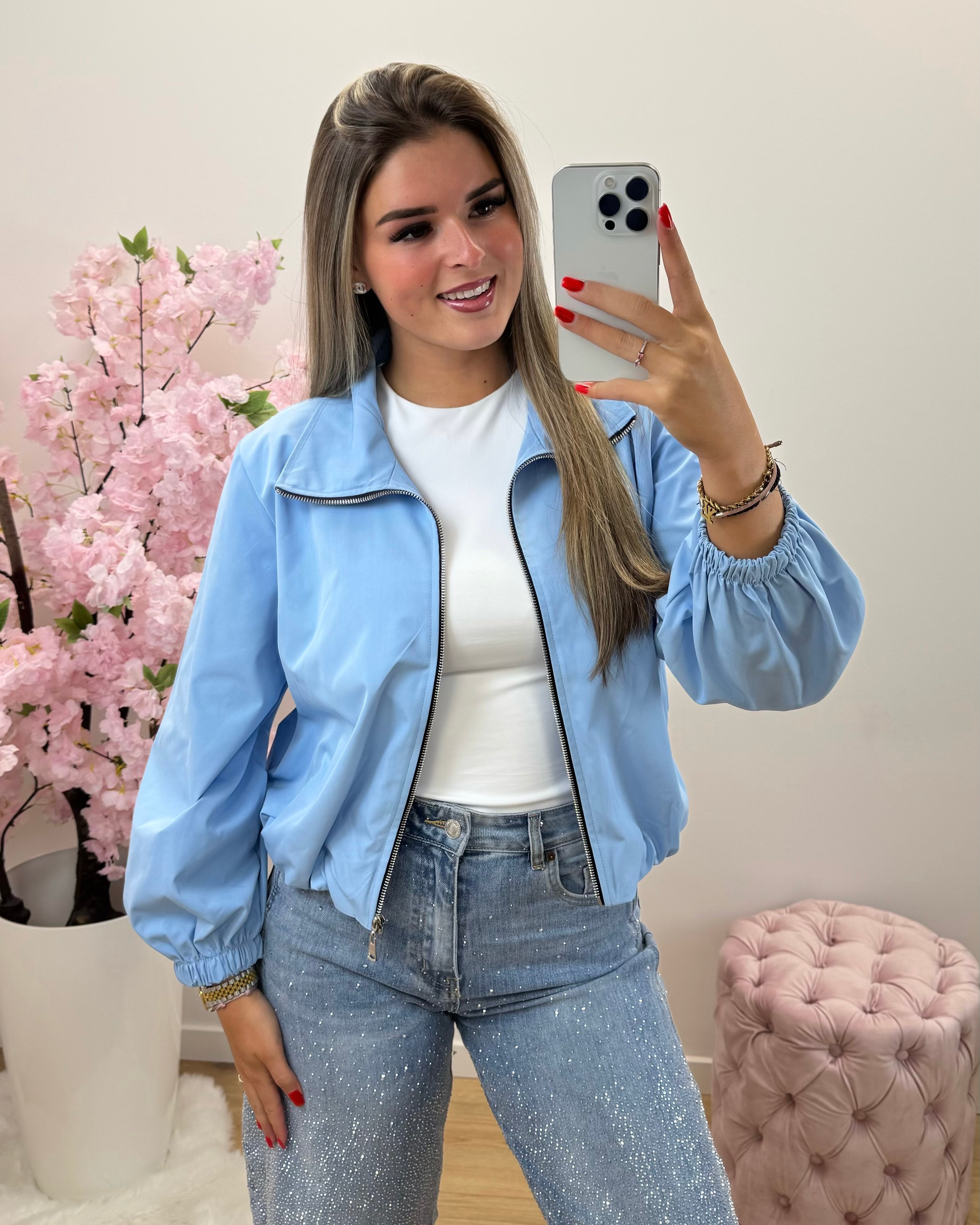 Jas Tara blauw