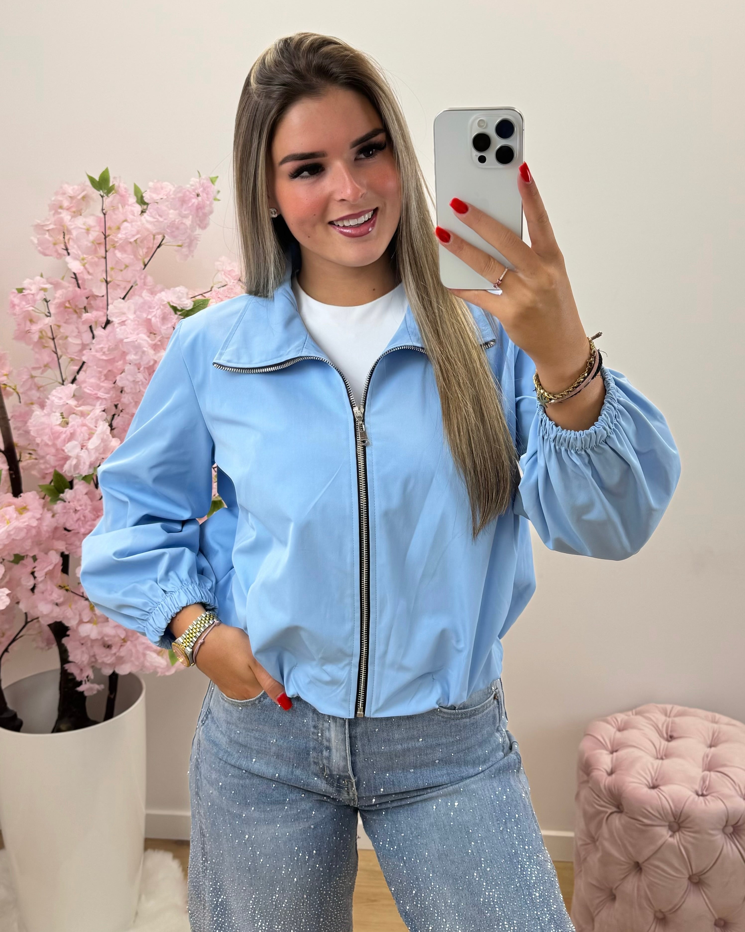 Jas Tara blauw