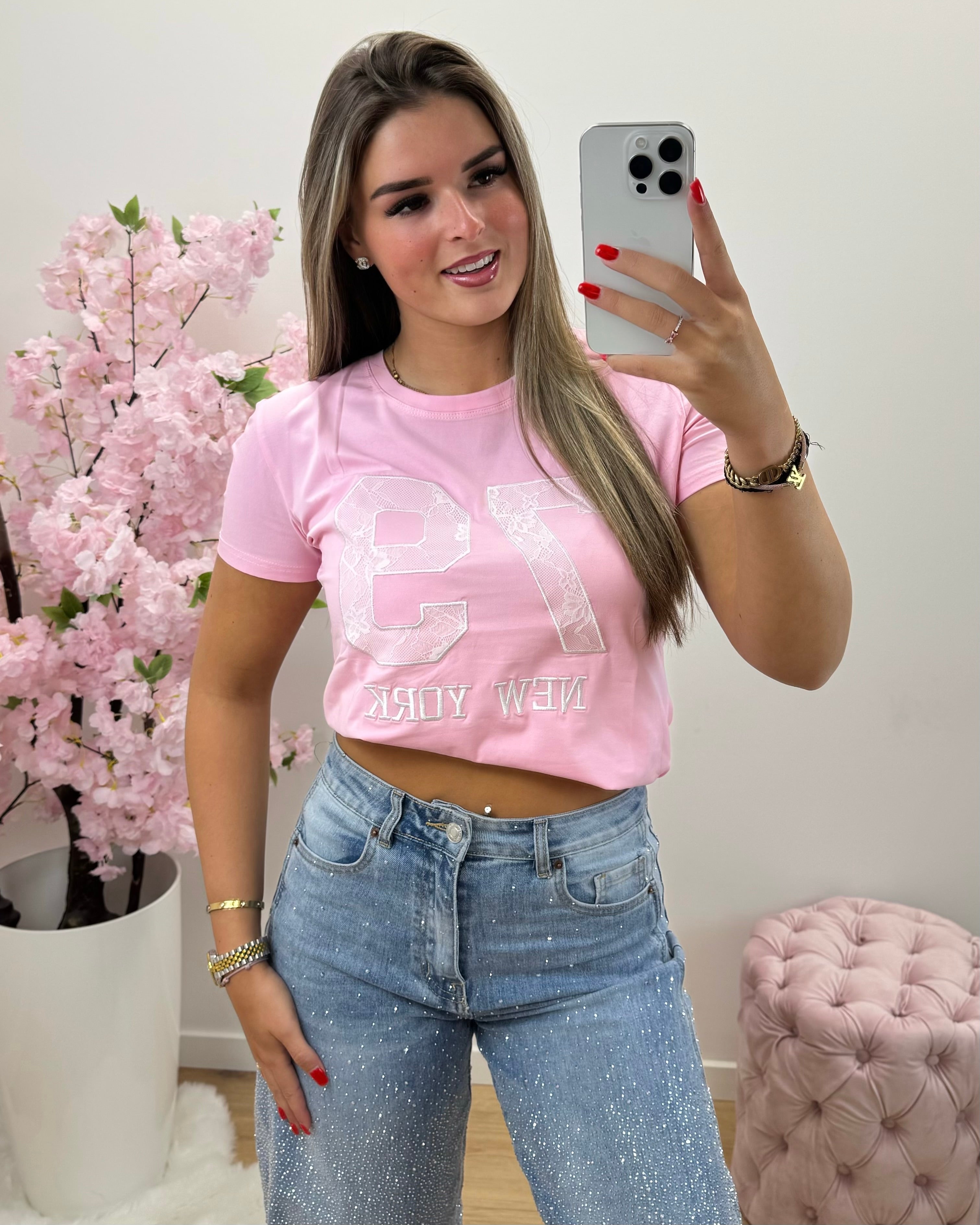 Shirt Kiara roze