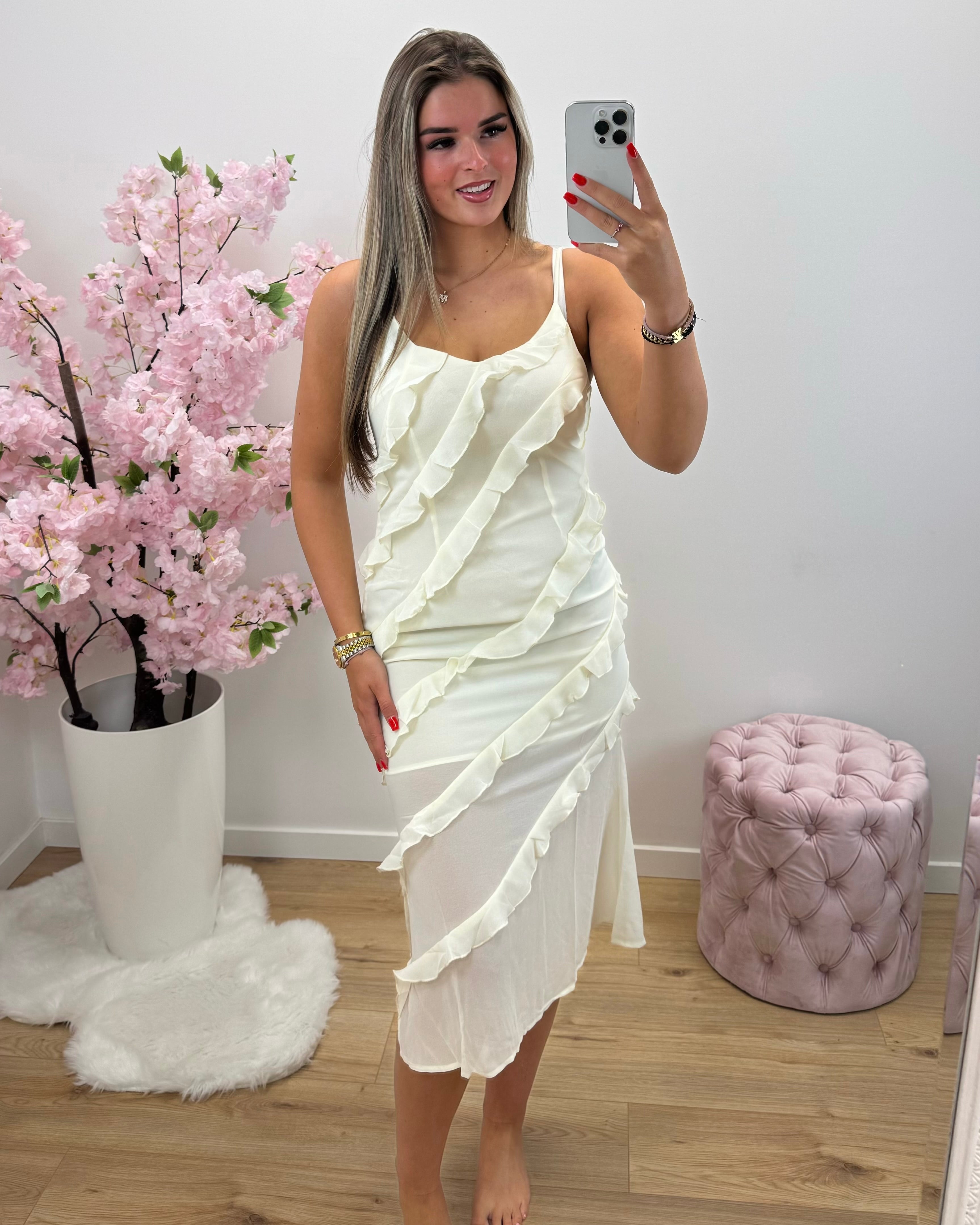 Jurk Lola crème