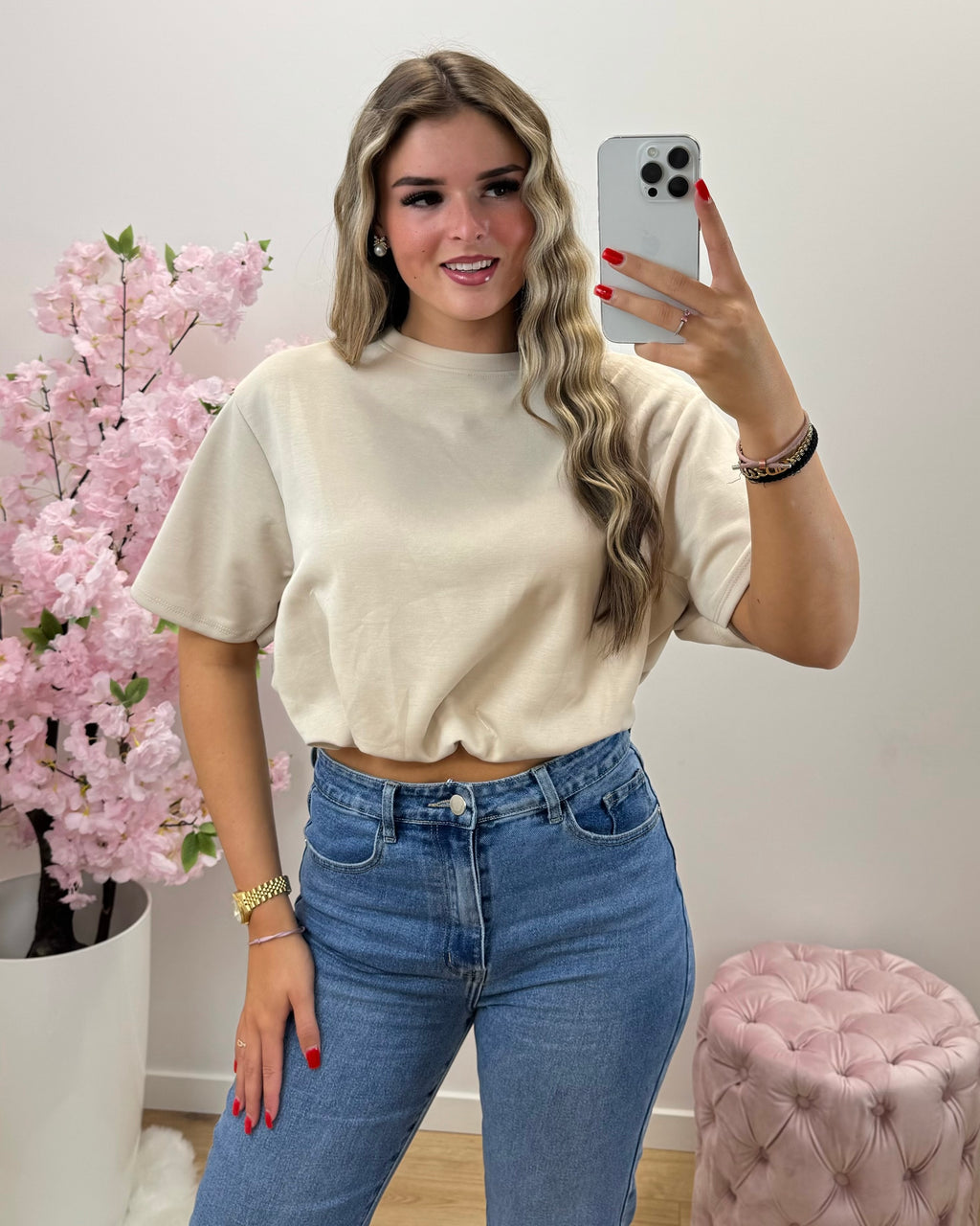 Shirt Elena beige