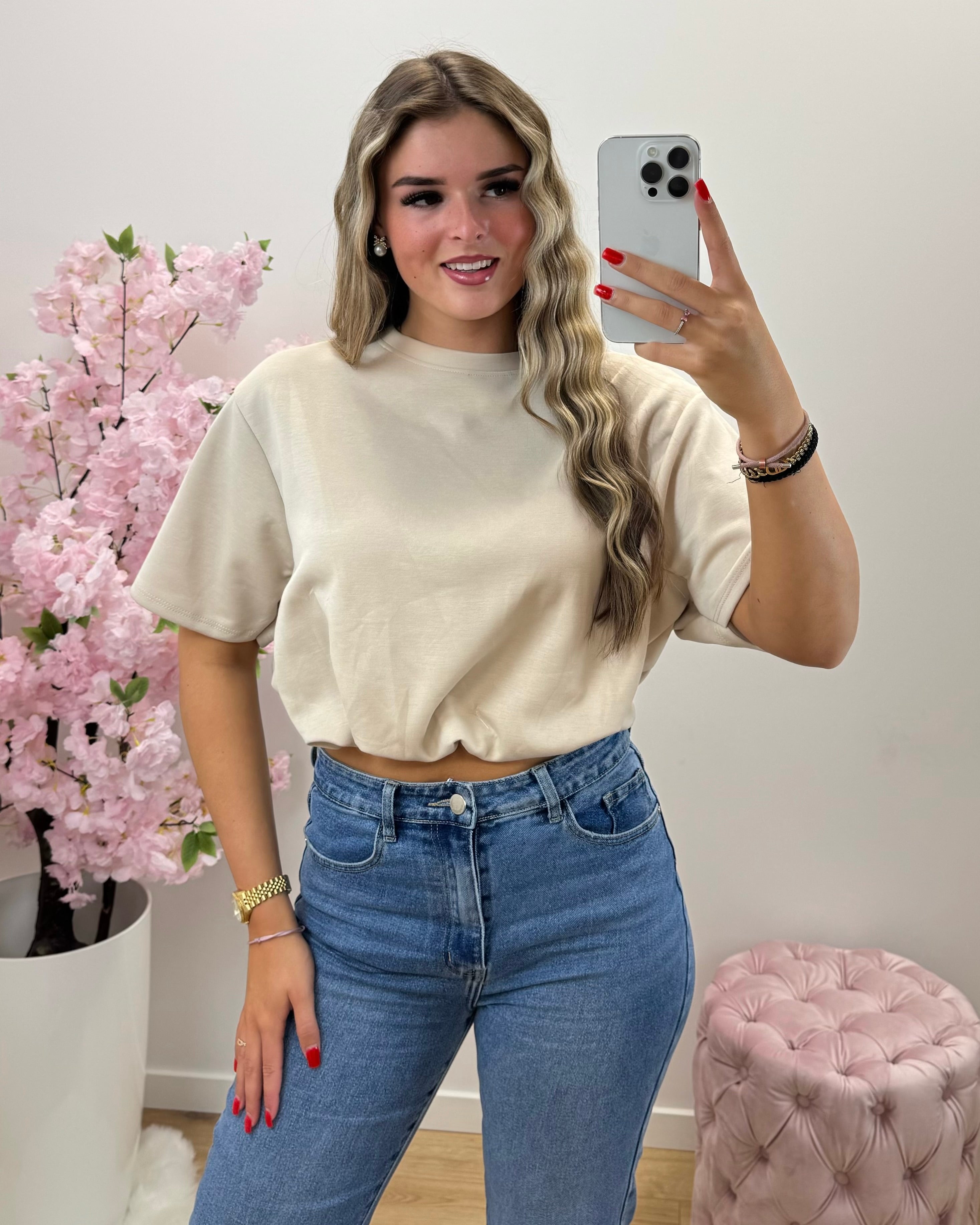 Shirt Elena beige