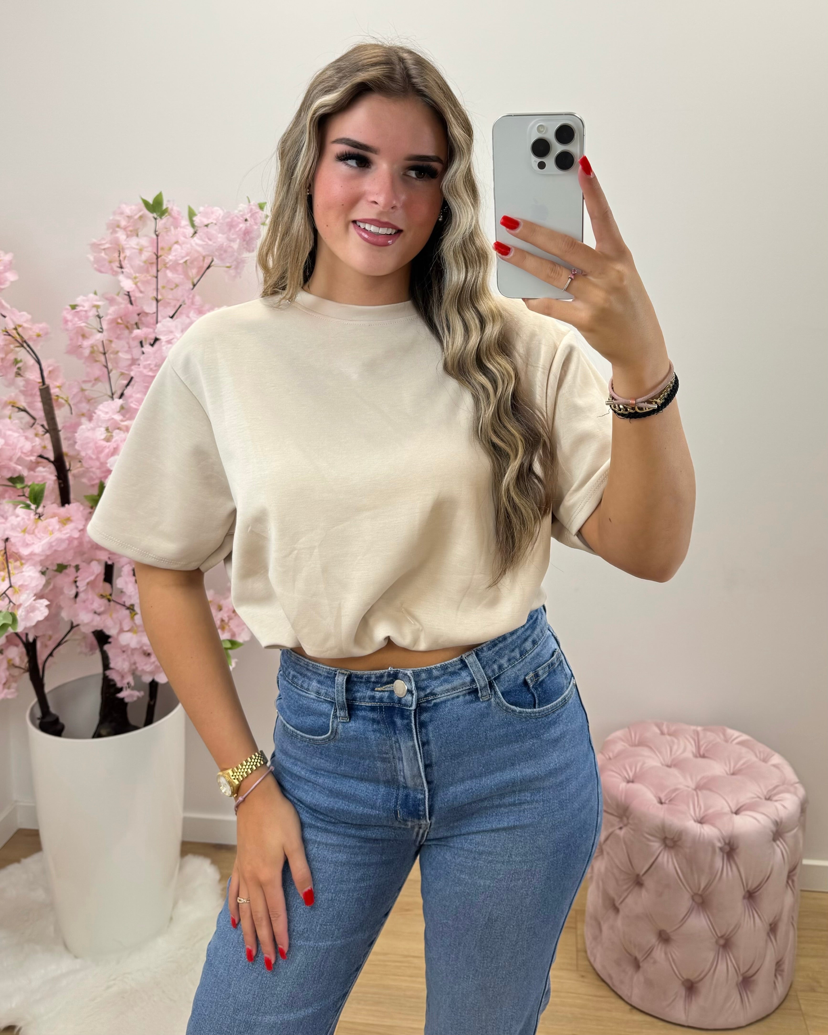 Shirt Elena beige