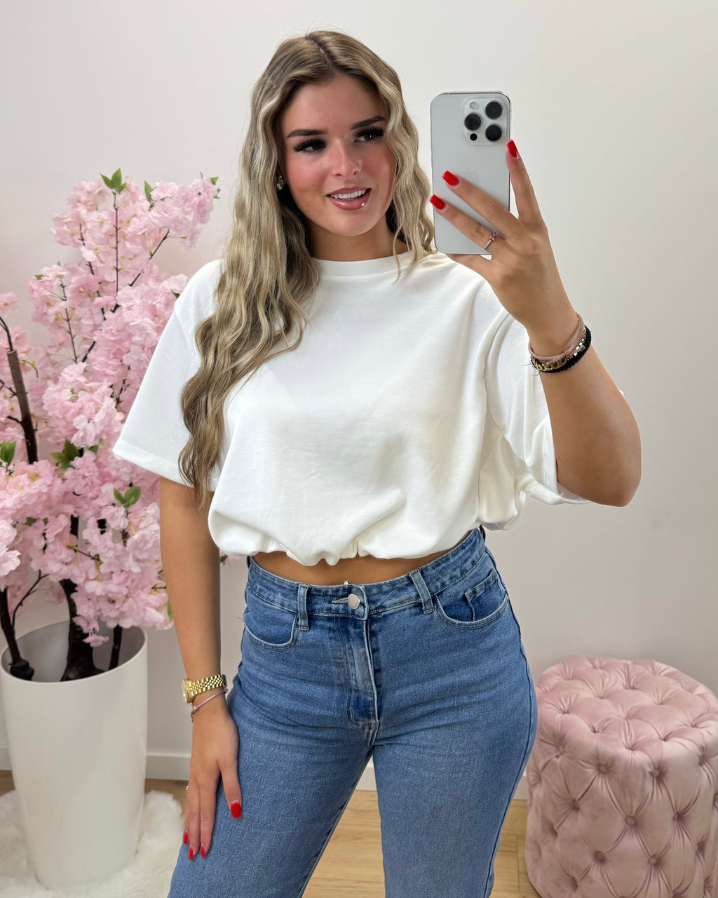 Shirt Elena wit
