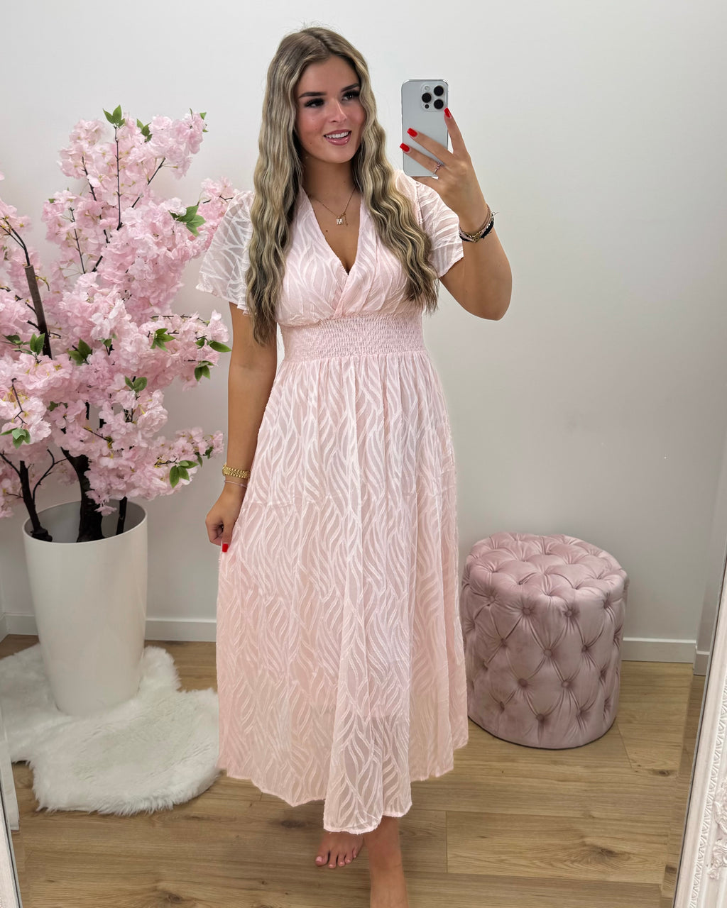 Jurk Lisa roze