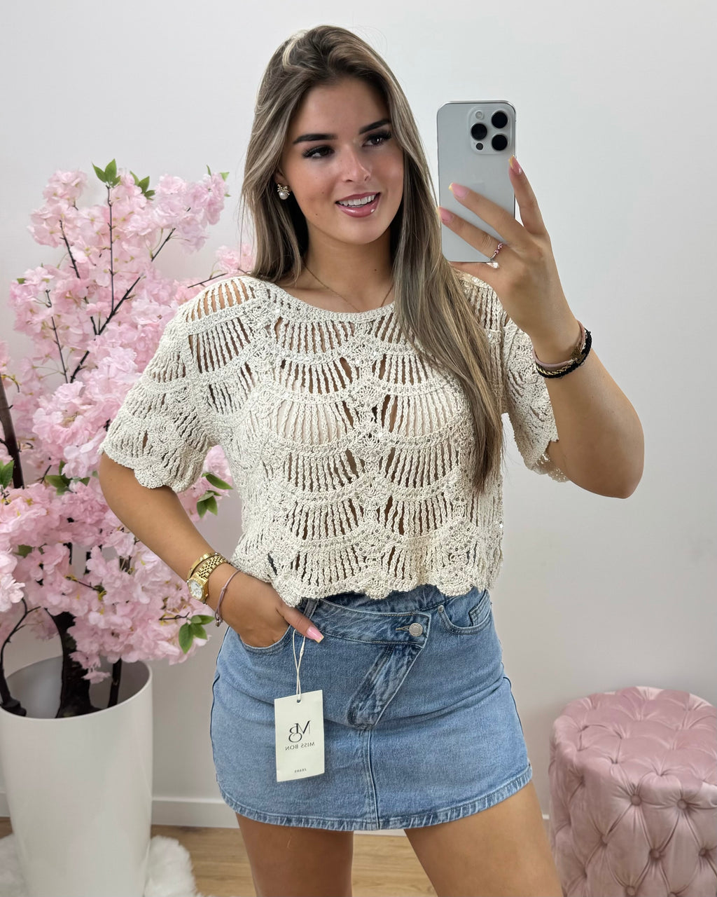 Top Sandy beige