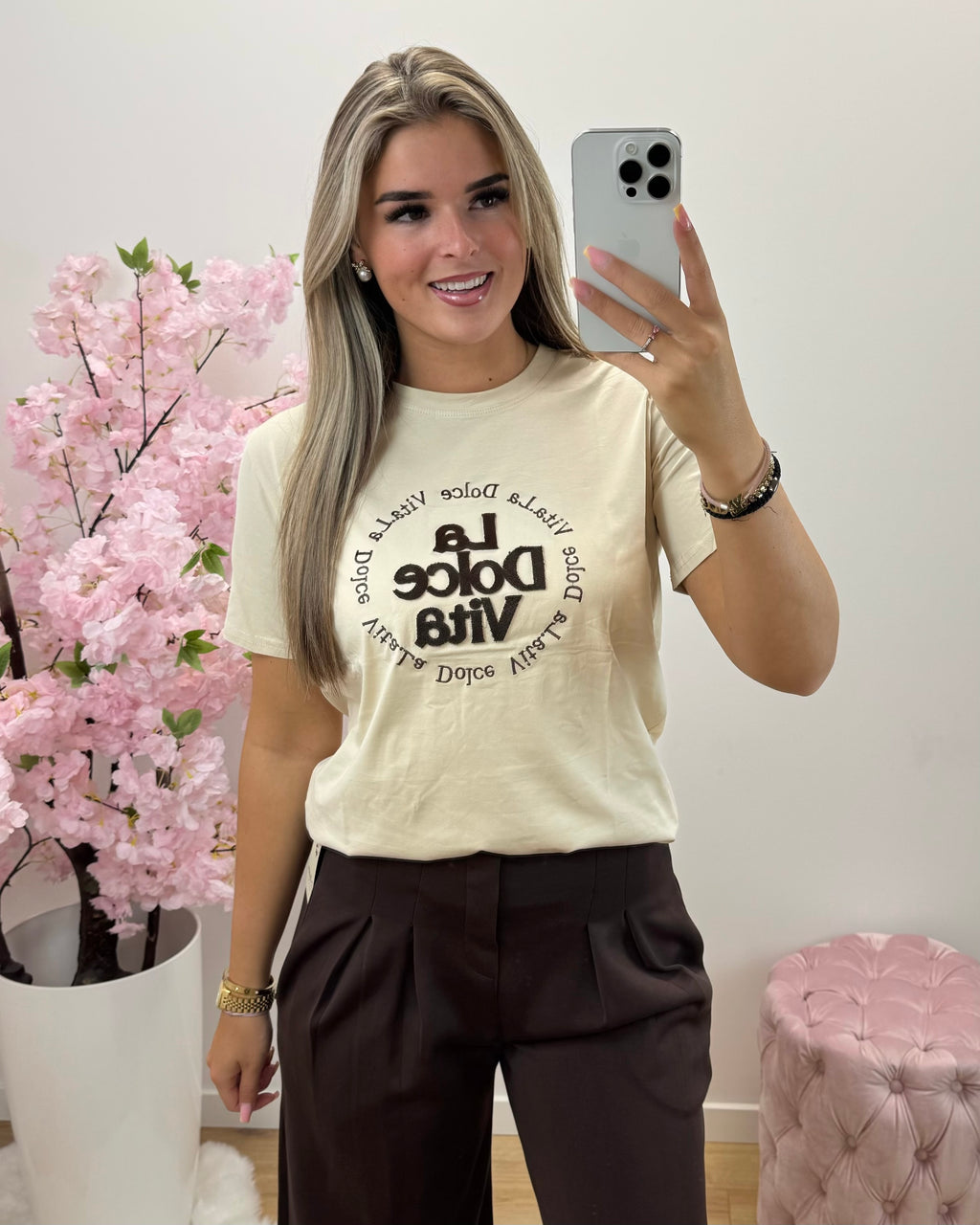 Shirt Liv beige