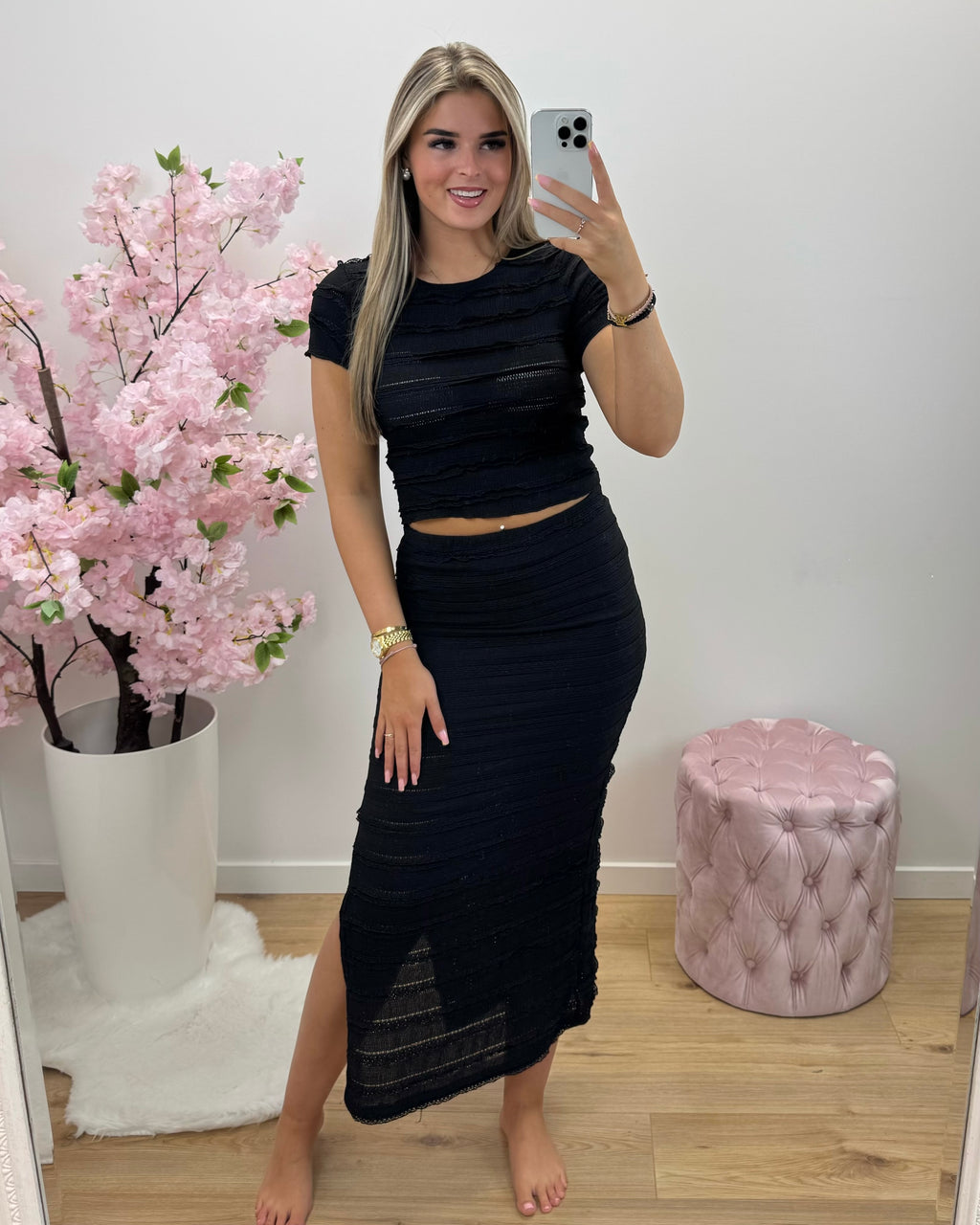 Set Luna zwart