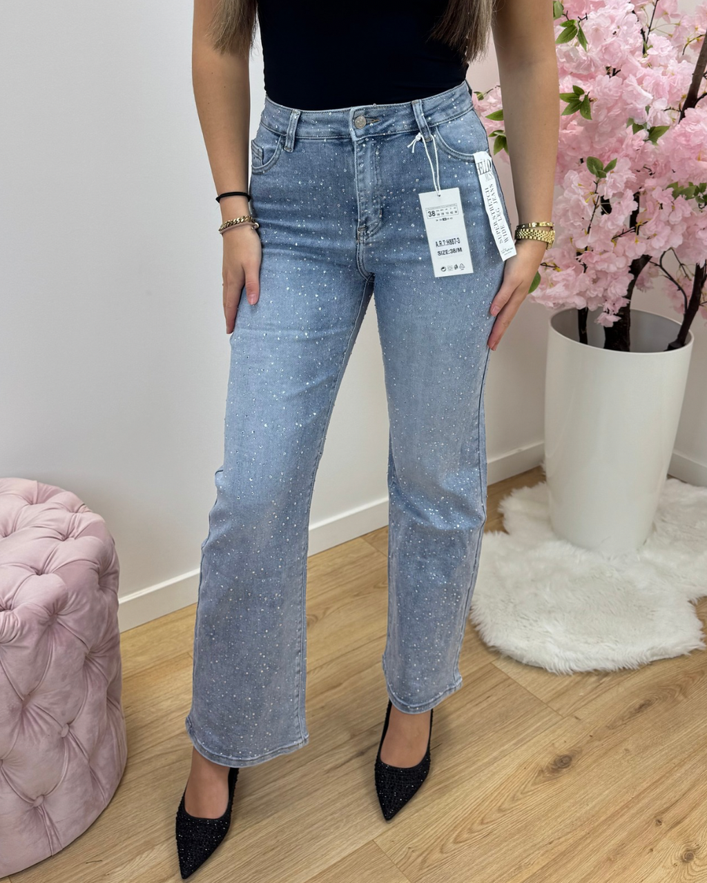 Broek Shiny Hello Miss