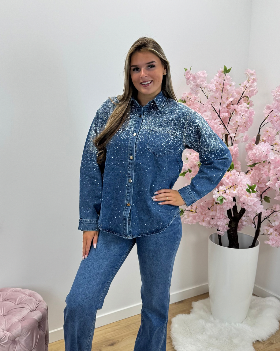 Blouse Sterre blauw