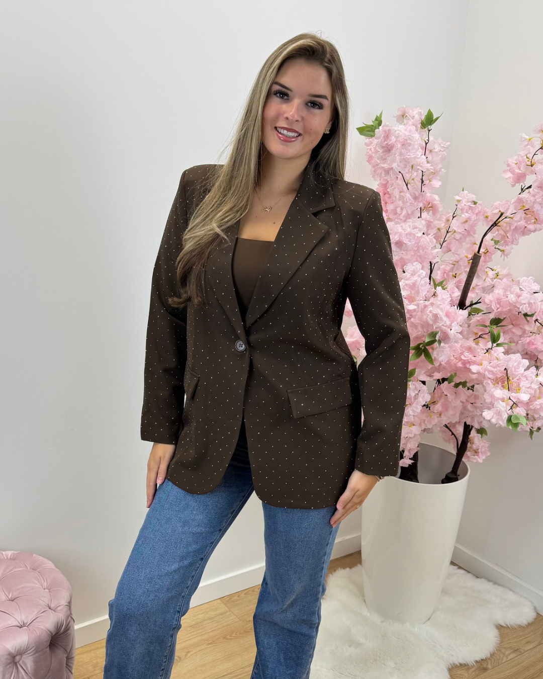 Blazer Tess bruin