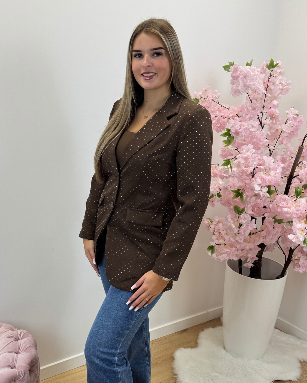 Blazer Tess bruin