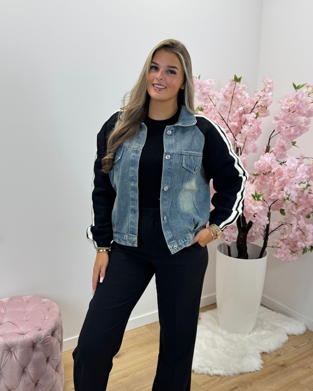 Jas Nina zwart