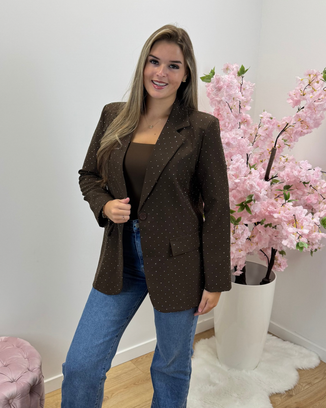 Blazer Tess bruin