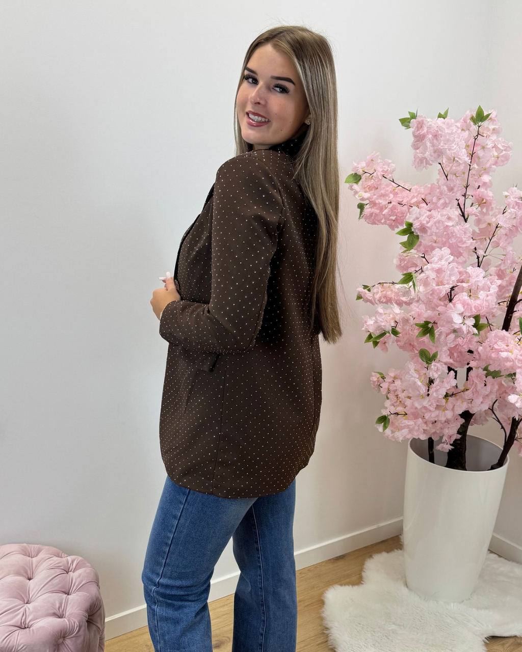 Blazer Tess bruin