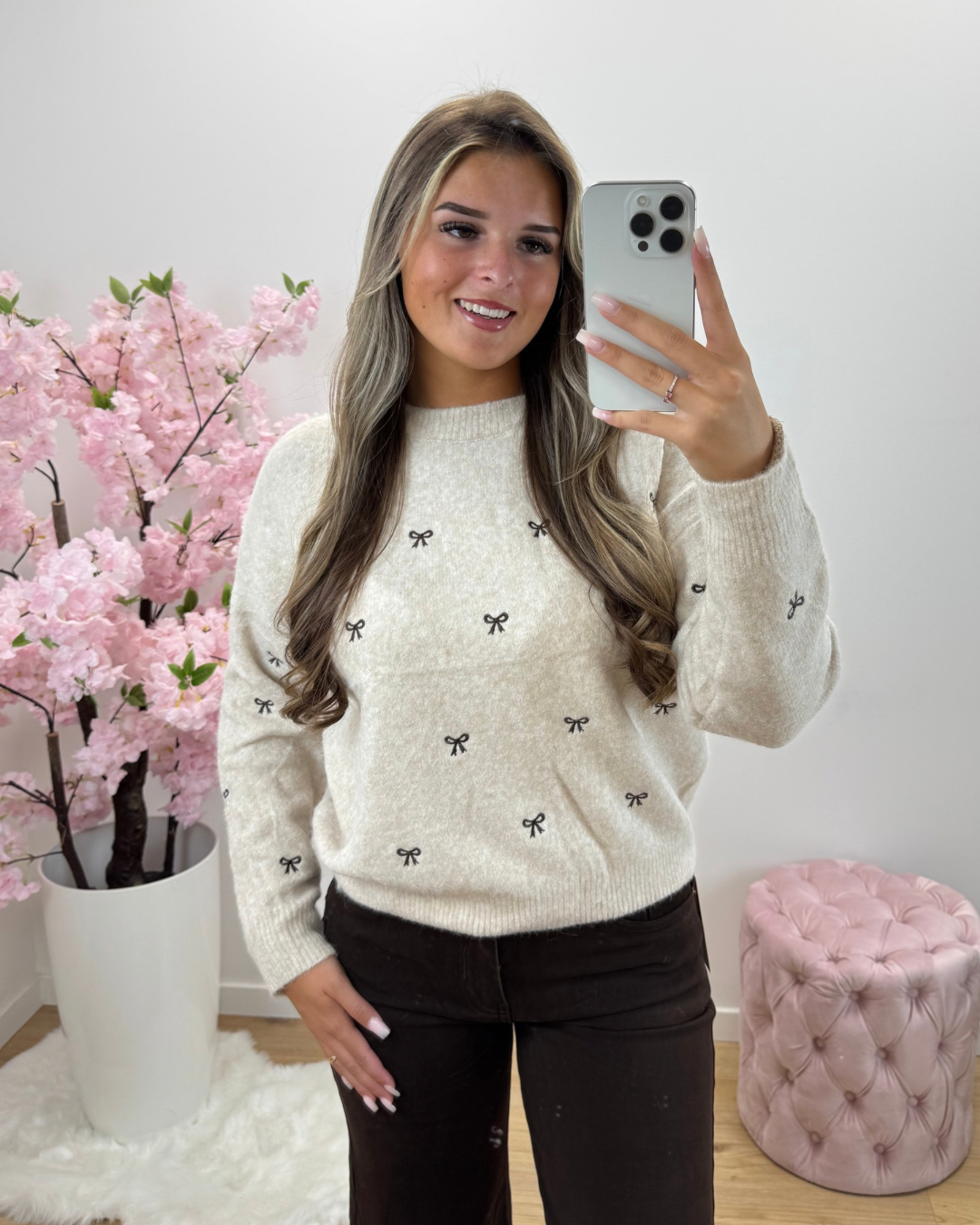 Trui Senna beige