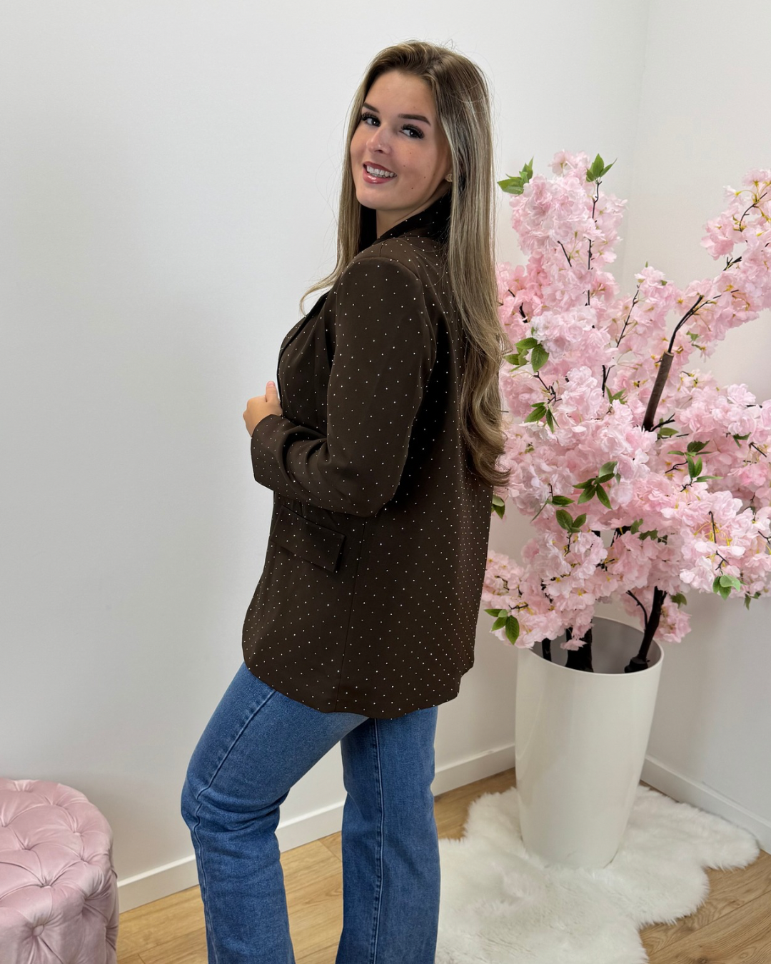 Blazer Tess bruin