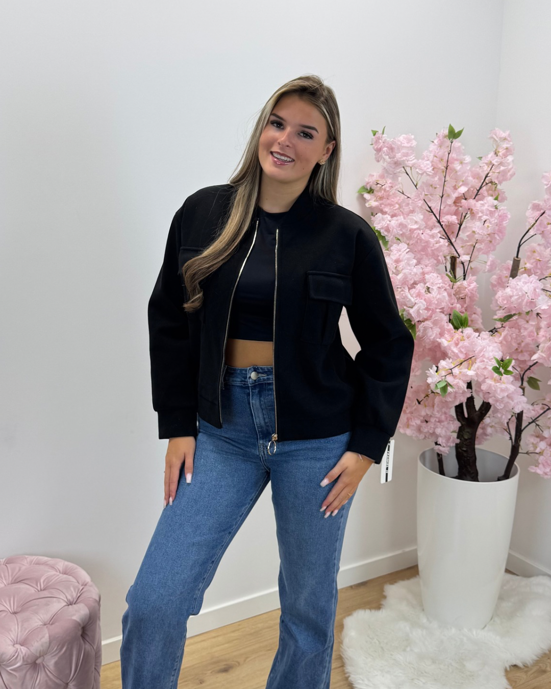 Jas Brenda zwart