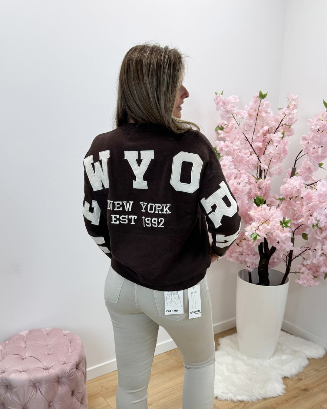 Trui New york bruin