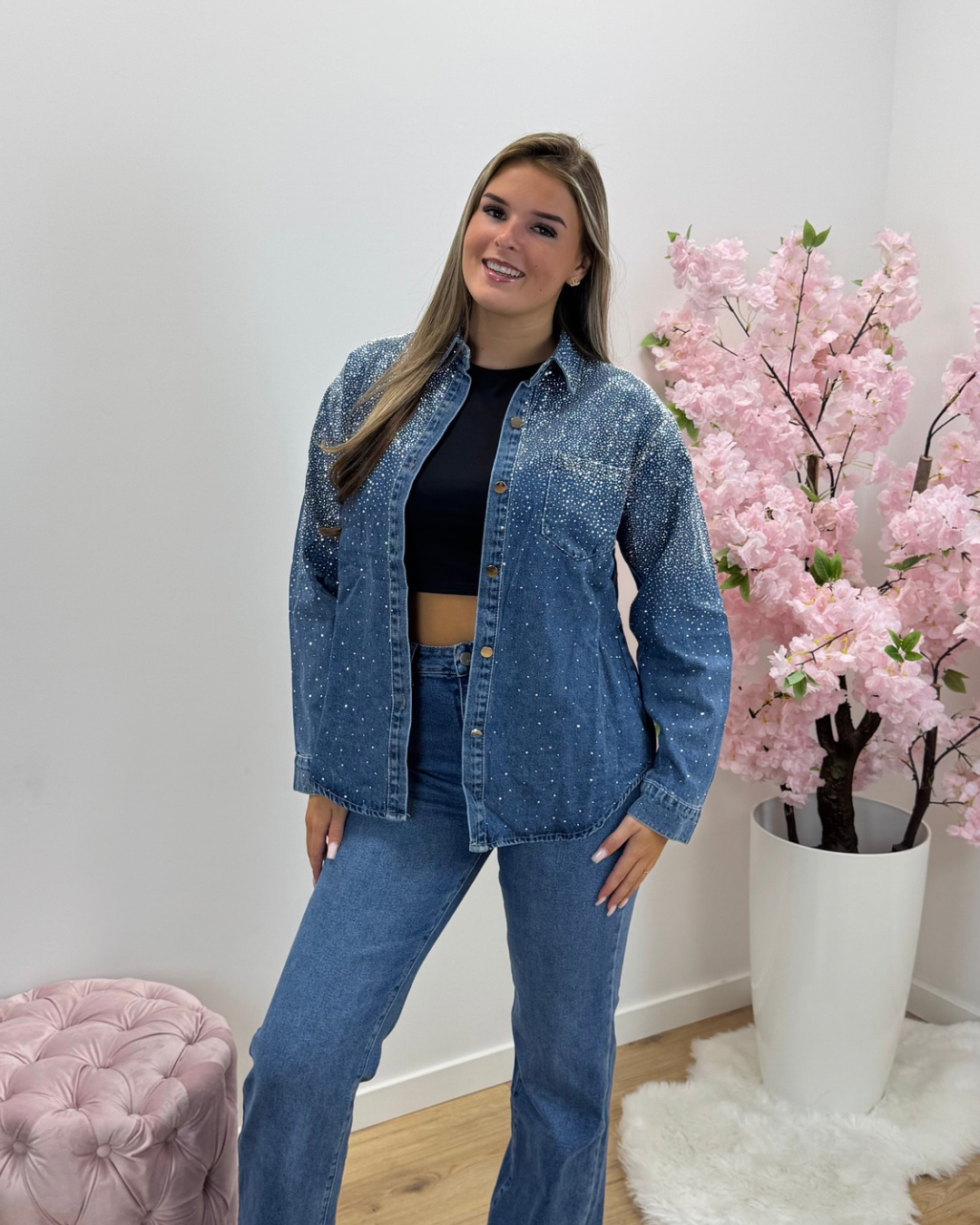 Blouse Sterre blauw