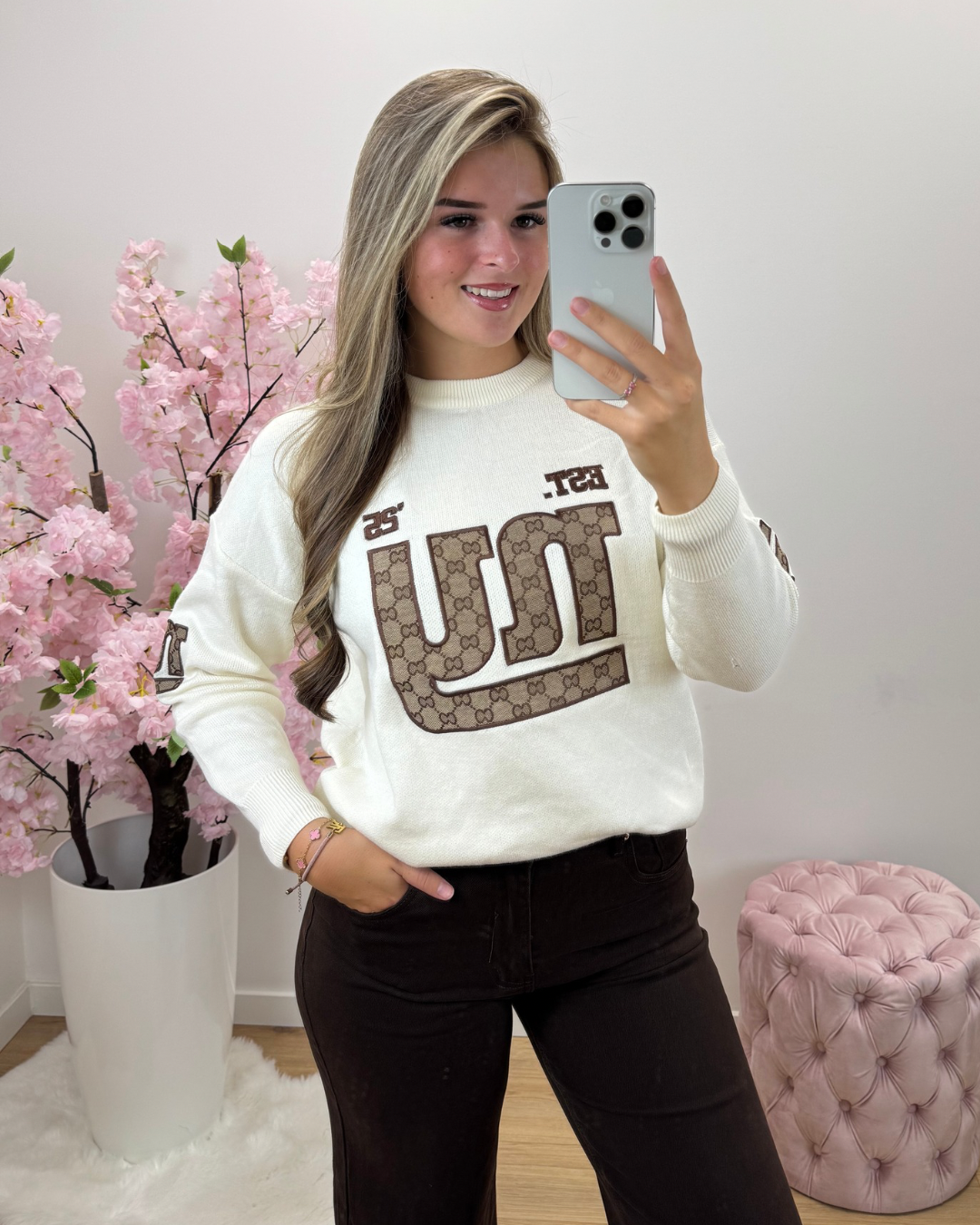 Trui Nina crème