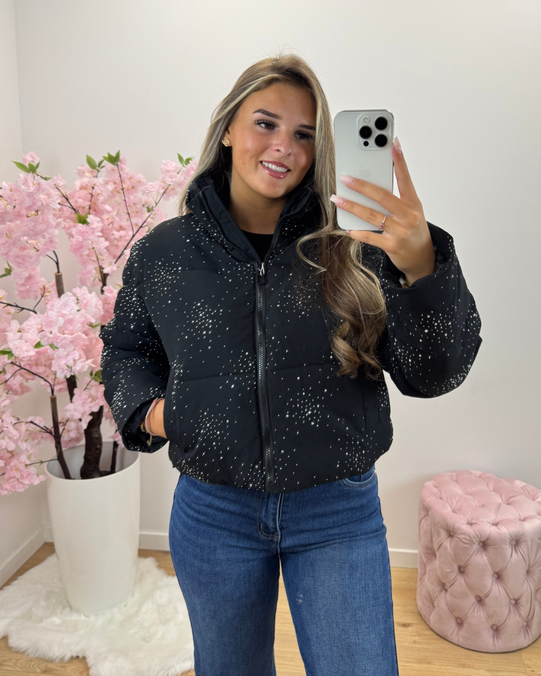 Jas Kitty zwart
