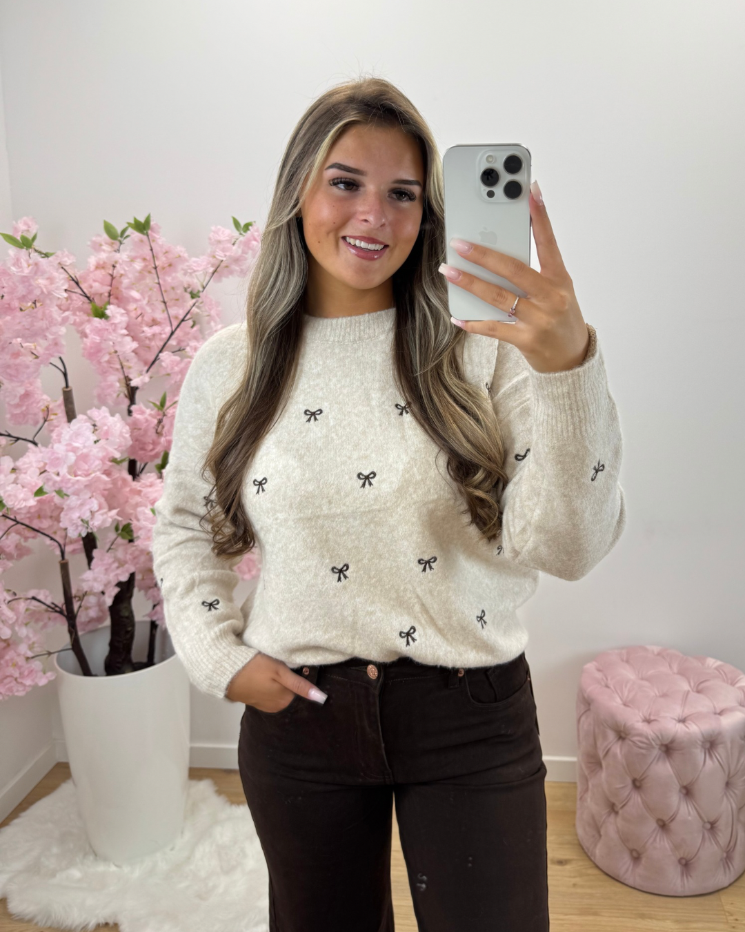 Trui Senna beige