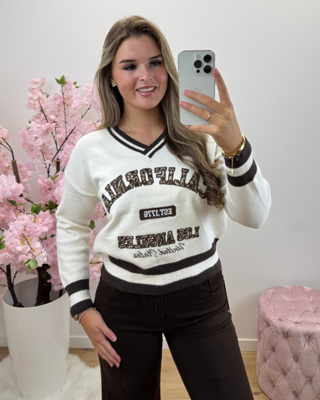 Trui Kelly crème