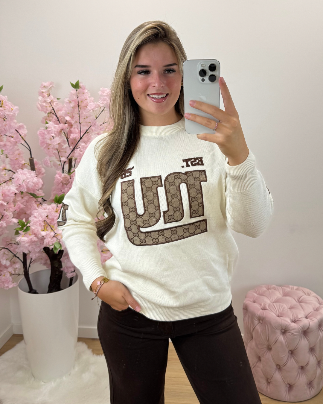 Trui Nina crème